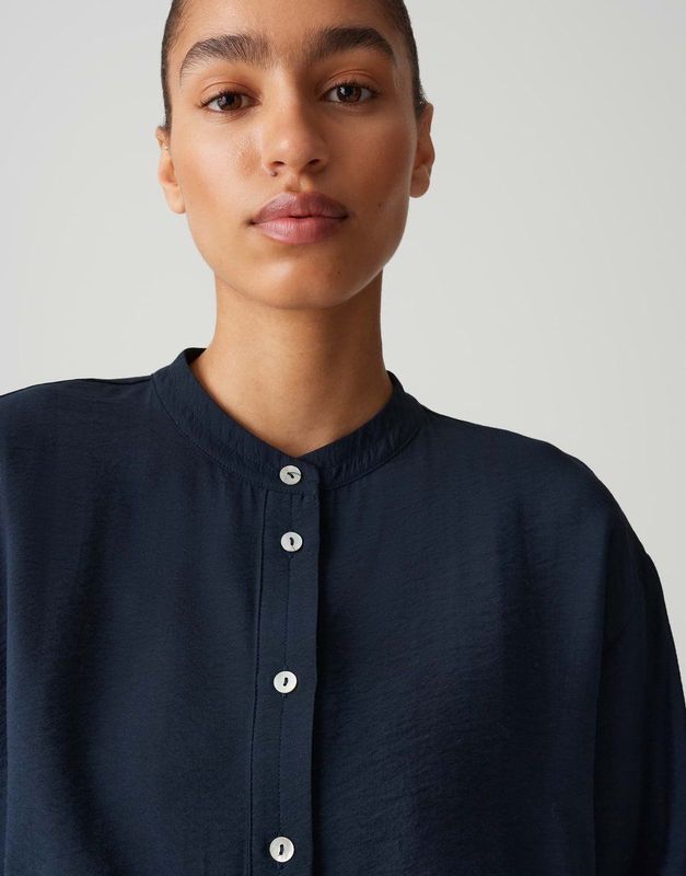 Opus - Fanari - Blouse - Licht - Crushed Look