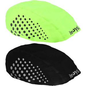 Allecto Plus - Fietshelmhoes 2 stuks waterdicht reflecterend uniseks kinderfietshelm-bescherming met regenbescherming.