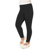 Merry Style Meisjes Lange Legging van Viscose MS10-130 (Zwart, 110 cm)