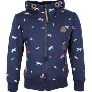 S&C Vestje Ruiter blauw Kids & Kind Meisjes Blauw - Maat: 98/104