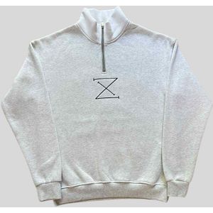 Zenox zipper sweater M