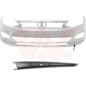 VanWezel 5751595 - Grille prise d'air inférieure gauche pour Volkswagen Polo de 10/2017 à maintenant