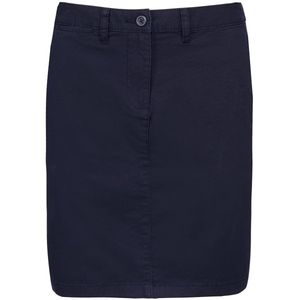 Kariban - Dames Chino Rok - Perzikhuid - Premium Collectie - 97% Katoen - 3% Elastaan