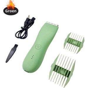 Bovista Tondeuse - Bodygroomer Mannen - Scheerapparaat - Baardtrimmer - Groen