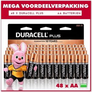 Duracell Plus AA Voordeelpak 48 stuks