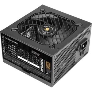 850W ATX Voeding voor Gaming PC met 80Plus Bronze Certificering en Stille Koeling