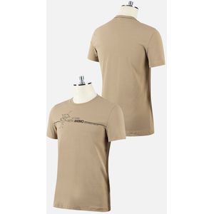 Animo Camaiore Beige Shirt Heren S Beige