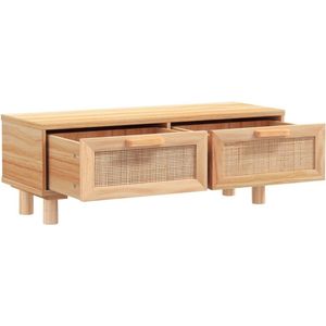 vidaXL-Salontafel-80x40x30-cm-bewerkt-hout-en-grenenhout-bruin