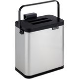 Prullenbak - Zwart - Kunststof - 30 Liter