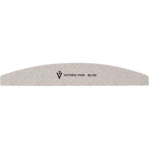 Victoria Vynn™ White crescent nail file 80/100