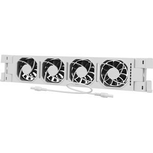 Heatfan 4 - Radiator Ventilator Uitbreiding Set - Universele Maat - Convector Ventilator Zonder Geluid - Wit