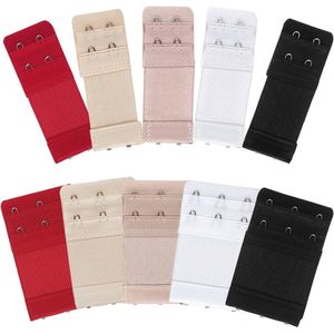 BH-verlenger voor dames - Set van 10 comfortabele extenders met 2 en 3 haken in diverse kleuren
