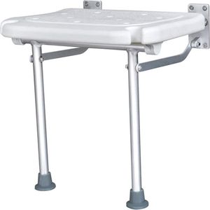 Opvouwbare Wanddouche Stoel voor Badkamer - Antislip Douchestoel tot 150 kg
