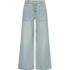 Vingino Jeans Cassie Pocket Meisjes Jeans - Light Vintage - Maat 116