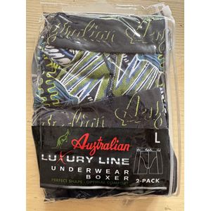 2 stuks Australian Boxershort - Neon Jungle - S