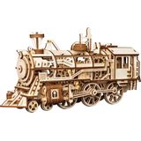 Robotime Locomotief LK701 - Houten Modelbouw