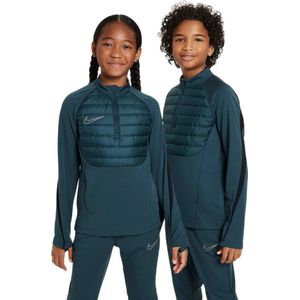 Nike Therma-Fit voetbalsweater jr donkergroen