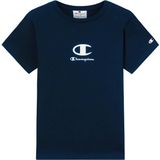Champion Legacy Boys, T-shirt met ronde hals, L, blauw, Blauw, L