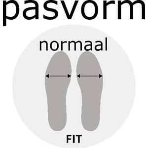 BigHorn - 3630 - Medische Klomp - Antraciet - Leer