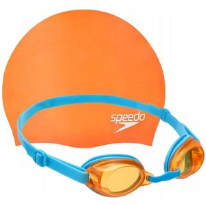 Speedo Jet V2 Zwembrilset Kinderen Fluo Oranje OS