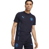 Puma Manchester City Fc Casuals T-shirt Met Korte Mouwen Blauw XS Man,Vrouw