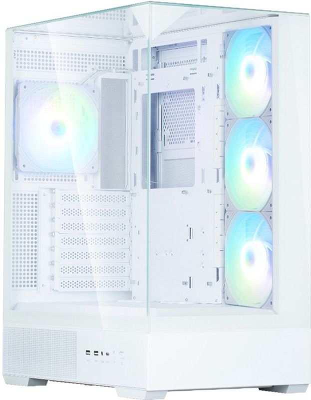 Zalman - P40 Prism Plus - PC-behuizing - Wit - ATX Semi-Tower