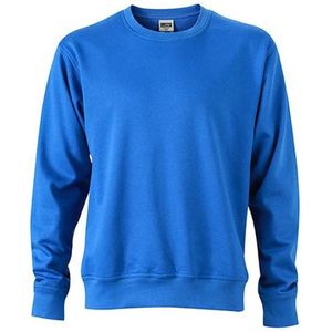 James and Nicholson Uniseks werkkleding Sweatshirt (Koningsblauw)