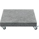 Garden Impressions Hawaii Special parasolvoet - 150 kilo - verrijdbaar - space grey