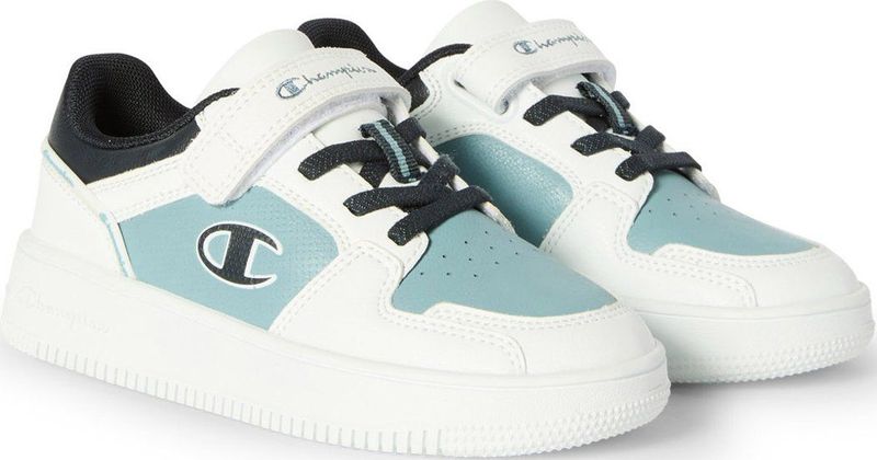 Champion RD 2.0 LOW kindersneaker basketbal S32414-CHA-WW022 WHT/NNY/CBCL