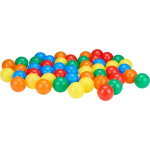 Let's Play Ballenbak Ballen - Ballen voor Ballenbak - 50 Stuks - Gekleurd