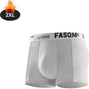 Livano Onderbroeken Heren - Boxershort - Ondergoed - Boxer - Underwear - Mannen - 3 Pack - Lichtgrijs - XL