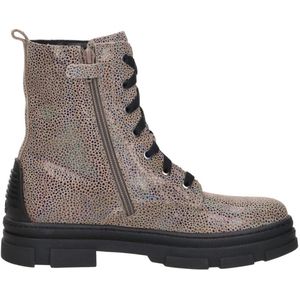 SUB55 Veterschoen hoog Veterschoen hoog - beige - Maat 38