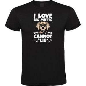 Klere-Zooi - I Love Big Mutts - Heren T-Shirt - 4XL