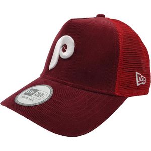 New Era - Philadelphia Phillies - Corduroy Trucker Snapback Pet - MLB - Baseball - One Size - Rood