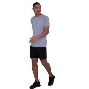 TCA Stamina Lichtgewicht Gym Top, Dry Fit Running Top voor Heren - Gym Tops voor Mannen, Gym T-shirts Mannen, Grijs, S