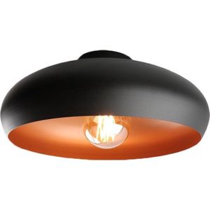 EGLO Mogano Plafondlamp - E27 - Ø 40 cm - Zwart/Koper