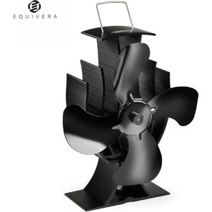 Equivera Houtkachel Ventilator - Haardventilator - Kachelventilator - Warmteventilator