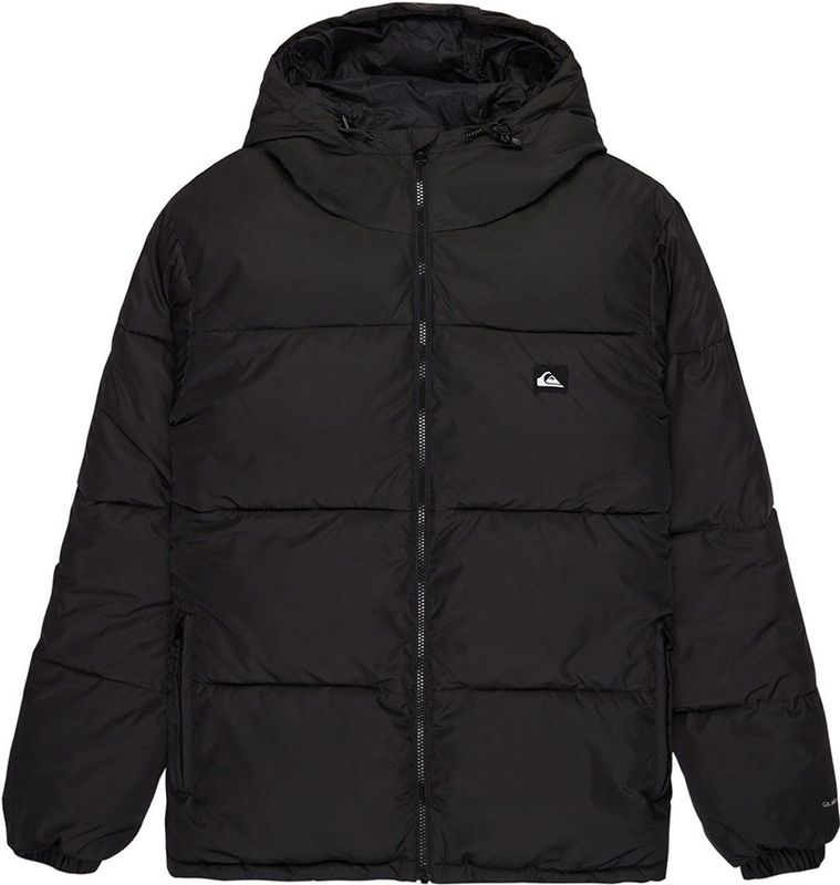 Quiksilver - Cold Days - Pufferjack - Zwart - Gerecycled Polyester