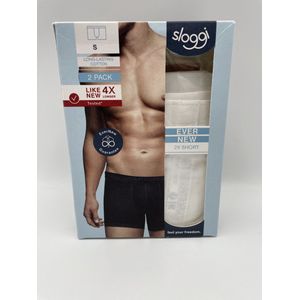 Sloggi - EverNew - 2-Pack - Men Short Wit - Maat S (4)