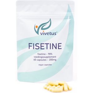 Fisetine - Capsules - 60 Vegan - 100mg per Capsule