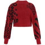 myMo - Mymo Rocks - Cropped Trui - Luipaard- en Zebrapatronen