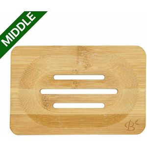 Bamboozy Shampoo Bar Zeepbak M voor 1-2 Shampoo Bars - Conditioner Bar Body Bar Shampoobar - Bamboe Bakje Zeephouder - Zero Waste