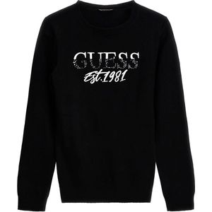 Guess Girls Sweater Zwart - Maat 128
