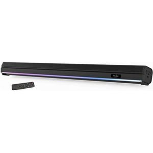 INOVALLEY - BS11 - Soundbar - Zwart - 60 W - Bluetooth V5.0 - HDMI - USB 2.0