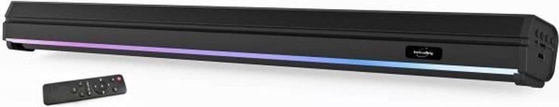 INOVALLEY - BS11 - Soundbar - Zwart - 60 W - Bluetooth V5.0 - HDMI - USB 2.0