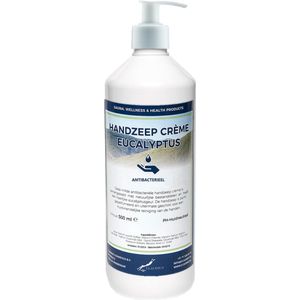 Handzeep Crème Eucalyptus 500 ml - met gratis pomp