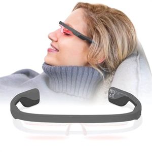 Lichttherapiebril - Daglichtbril voor Slaap, Energie en Stemming - Inclusief Rood Licht voor Ooggezondheid - Effectief Alternatief voor Daglichtlamp