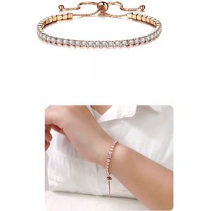 Akyol - armband - rose sieraad - armband voor vriendinnen - armbandje - sieraden - valentijns cadeau - valentijn - cadeau voor haar - sieraad