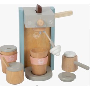 Small foot koffiemachine - koffie - koffiezetapparaat - hout - kind - keuken - vanaf 3 jaar.