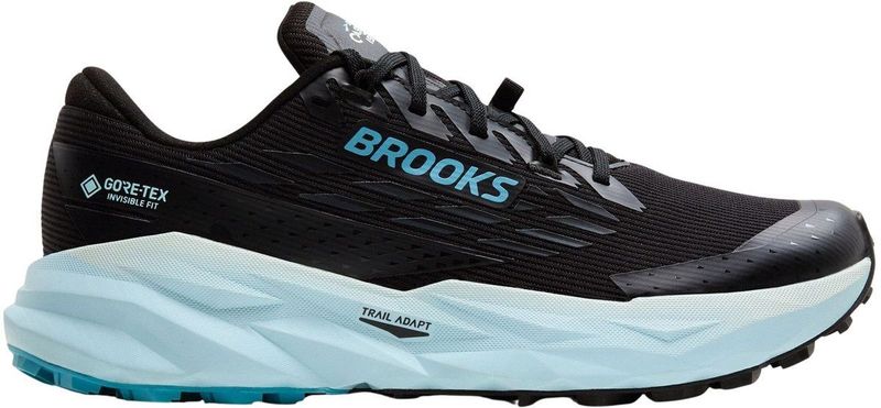 BROOKS Cascadia 19 GTX damessneakers, 35,5 EU, Zwarte ebbenblauwe bloem, 35.5 EU
